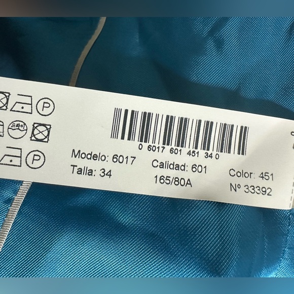 MASSIMO DUTTI Women Blazer Suit Jacket US 2 EU 34 Double Breasted - Picture 12 of 12